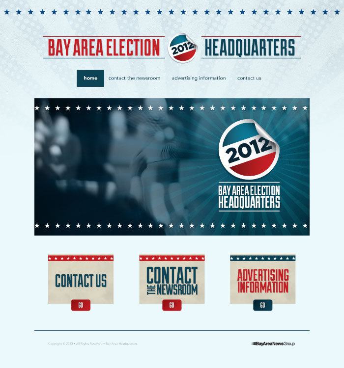 Bay Area Election HQ | section website